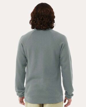 BELLA + CANVAS Unisex Sponge Fleece Raglan Crewneck Sweatshirt - Image 39