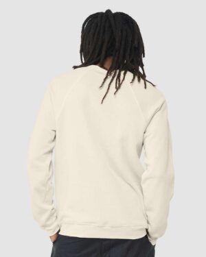 BELLA + CANVAS Unisex Sponge Fleece Raglan Crewneck Sweatshirt - Image 204