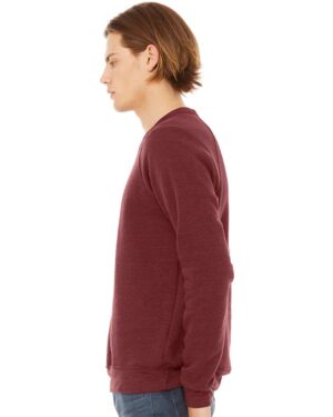 BELLA + CANVAS Unisex Sponge Fleece Raglan Crewneck Sweatshirt - Image 56