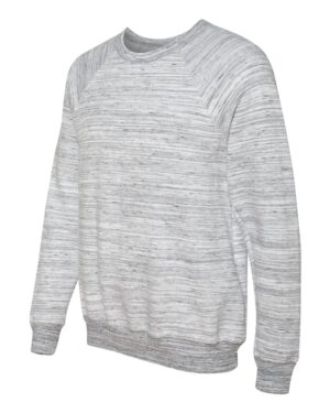 BELLA + CANVAS Unisex Sponge Fleece Raglan Crewneck Sweatshirt - Image 179