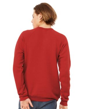 BELLA + CANVAS Unisex Sponge Fleece Raglan Crewneck Sweatshirt - Image 231