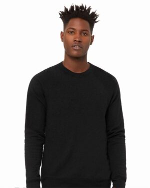 BELLA + CANVAS Unisex Sponge Fleece Raglan Crewneck Sweatshirt - Image 31