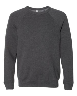 BELLA + CANVAS Unisex Sponge Fleece Raglan Crewneck Sweatshirt - Image 67