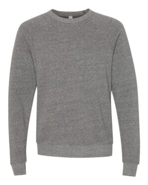 BELLA + CANVAS Unisex Sponge Fleece Raglan Crewneck Sweatshirt - Image 79