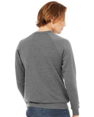 BELLA + CANVAS Unisex Sponge Fleece Raglan Crewneck Sweatshirt - Image 84