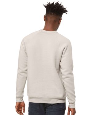 BELLA + CANVAS Unisex Sponge Fleece Raglan Crewneck Sweatshirt - Image 138