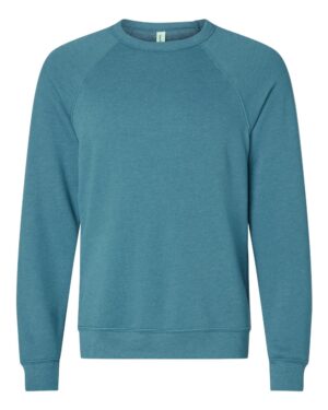 BELLA + CANVAS Unisex Sponge Fleece Raglan Crewneck Sweatshirt - Image 127