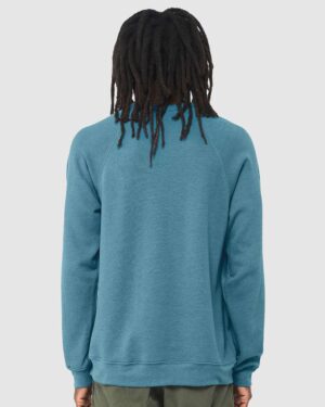 BELLA + CANVAS Unisex Sponge Fleece Raglan Crewneck Sweatshirt - Image 132