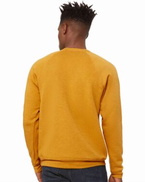 BELLA + CANVAS Unisex Sponge Fleece Raglan Crewneck Sweatshirt - Image 147