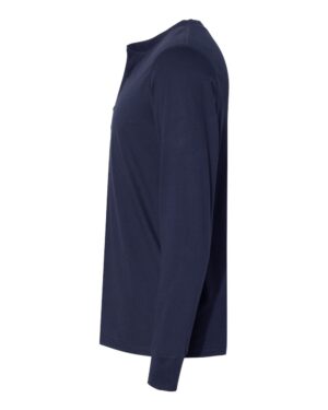 BELLA + CANVAS Men's Jersey Henley - Image 3