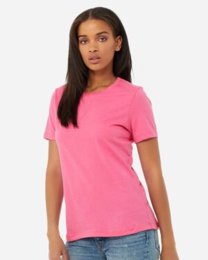 BELLA + CANVAS Women’s Relaxed Jersey Tee - Image 26