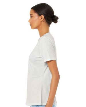 BELLA + CANVAS Women’s Relaxed Jersey V-Neck Tee - Image 77