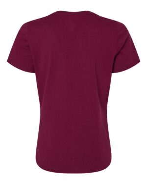 BELLA + CANVAS Women’s Relaxed Jersey V-Neck Tee - Image 20