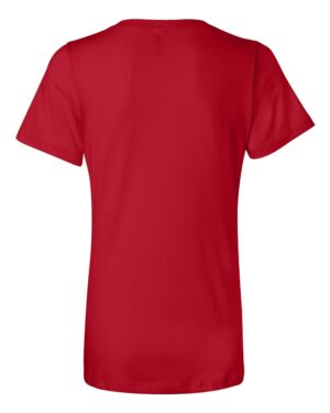 BELLA + CANVAS Women’s Relaxed Jersey V-Neck Tee - Image 57