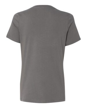 BELLA + CANVAS Women’s Relaxed Jersey V-Neck Tee - Image 3