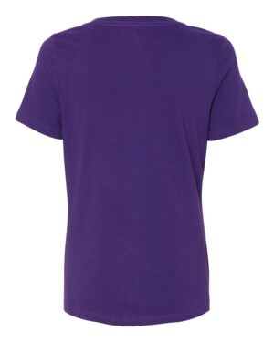 BELLA + CANVAS Women’s Relaxed Jersey V-Neck Tee - Image 66