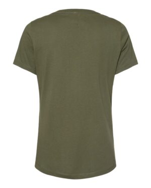 BELLA + CANVAS Women’s Relaxed Jersey V-Neck Tee - Image 32