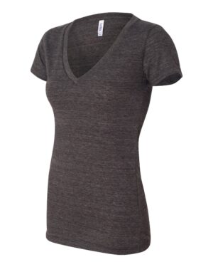 BELLA + CANVAS Women’s Triblend Deep V-Neck Tee - Image 5