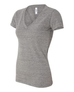 BELLA + CANVAS Women’s Triblend Deep V-Neck Tee - Image 11