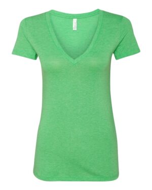BELLA + CANVAS Women’s Triblend Deep V-Neck Tee - Image 7