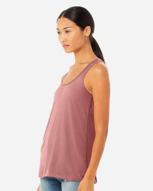 BELLA + CANVAS Women's Flowy Racerback Tank - Image 68
