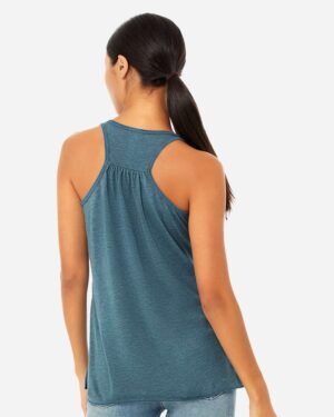 BELLA + CANVAS Women's Flowy Racerback Tank - Image 54