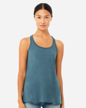 BELLA + CANVAS Women's Flowy Racerback Tank - Image 52