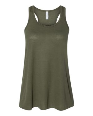 BELLA + CANVAS Women's Flowy Racerback Tank - Image 76
