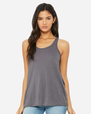 BELLA + CANVAS Women's Flowy Racerback Tank - Image 115
