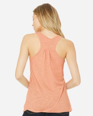 BELLA + CANVAS Women's Flowy Racerback Tank - Image 99