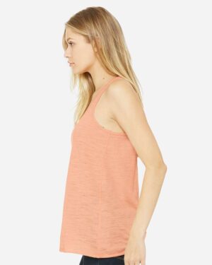 BELLA + CANVAS Women's Flowy Racerback Tank - Image 98