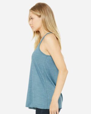 BELLA + CANVAS Women's Flowy Racerback Tank - Image 44