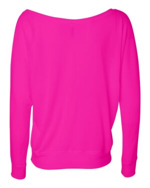 BELLA + CANVAS Women’s Flowy Off Shoulder Long Sleeve Tee - Image 12