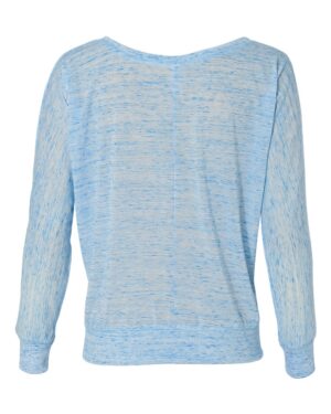 BELLA + CANVAS Women’s Flowy Off Shoulder Long Sleeve Tee - Image 9