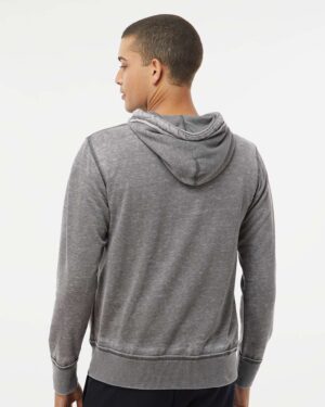 J. America Men's Vintage Zen Fleece Full-Zip Hooded Sweatshirt - Image 6