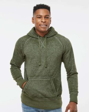 J. America Men's Vintage Zen Fleece Hooded Sweatshirt - Image 44