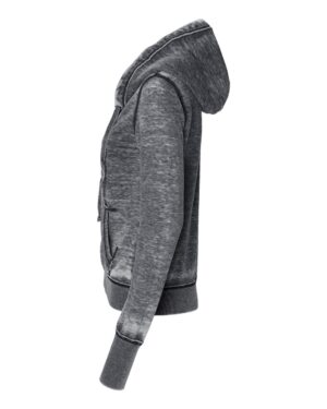 J. America Women's Zen Fleece Full-Zip Hooded Sweatshirt - Image 9