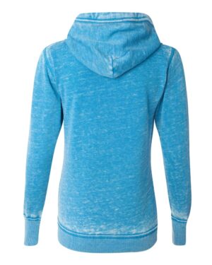 J. America Women's Zen Fleece Full-Zip Hooded Sweatshirt - Image 15