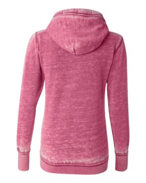 J. America Women's Zen Fleece Full-Zip Hooded Sweatshirt - Image 27