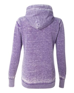 J. America Women's Zen Fleece Full-Zip Hooded Sweatshirt - Image 24