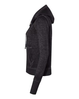 J. America Women's Zen Fleece Full-Zip Hooded Sweatshirt - Image 18