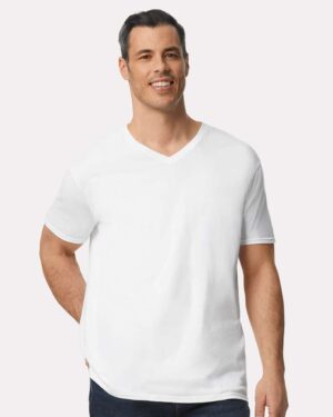 Gildan Unisex Softstyle® V-Neck T-Shirt - Image 37