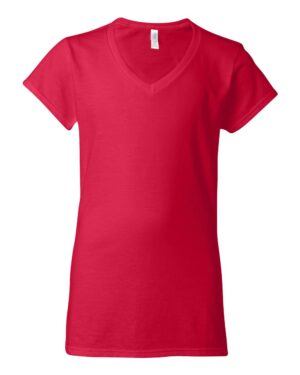 Gildan Women's Softstyle® V-Neck T-Shirt - Image 10