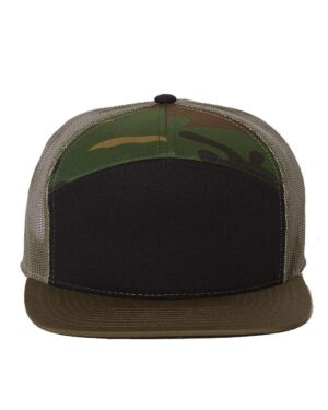 Richardson Seven-Panel Trucker Cap - Image 4
