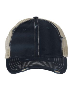Valucap Bounty Dirty-Washed Mesh-Back Cap - Image 7