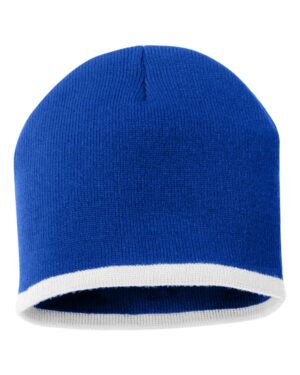 Sportsman 8" Bottom-Striped Beanie - Image 5