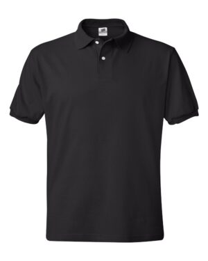 Hanes Men's EcoSmart® Jersey Polo - Image 7
