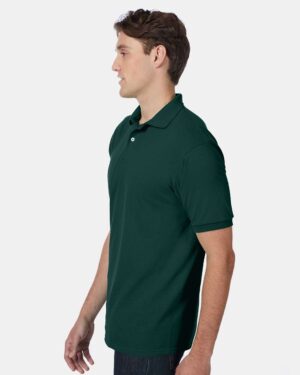 Hanes Men's EcoSmart® Jersey Polo - Image 26