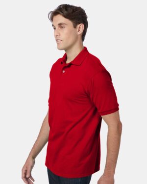 Hanes Men's EcoSmart® Jersey Polo - Image 32