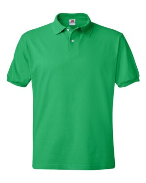 Hanes Men's EcoSmart® Jersey Polo - Image 40